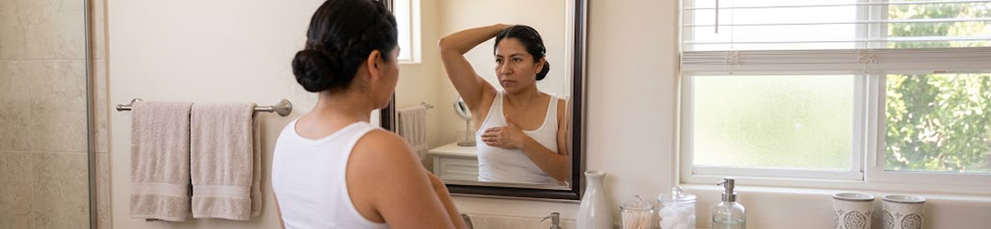 Cáncer de mama: Tu guía de autoexploración