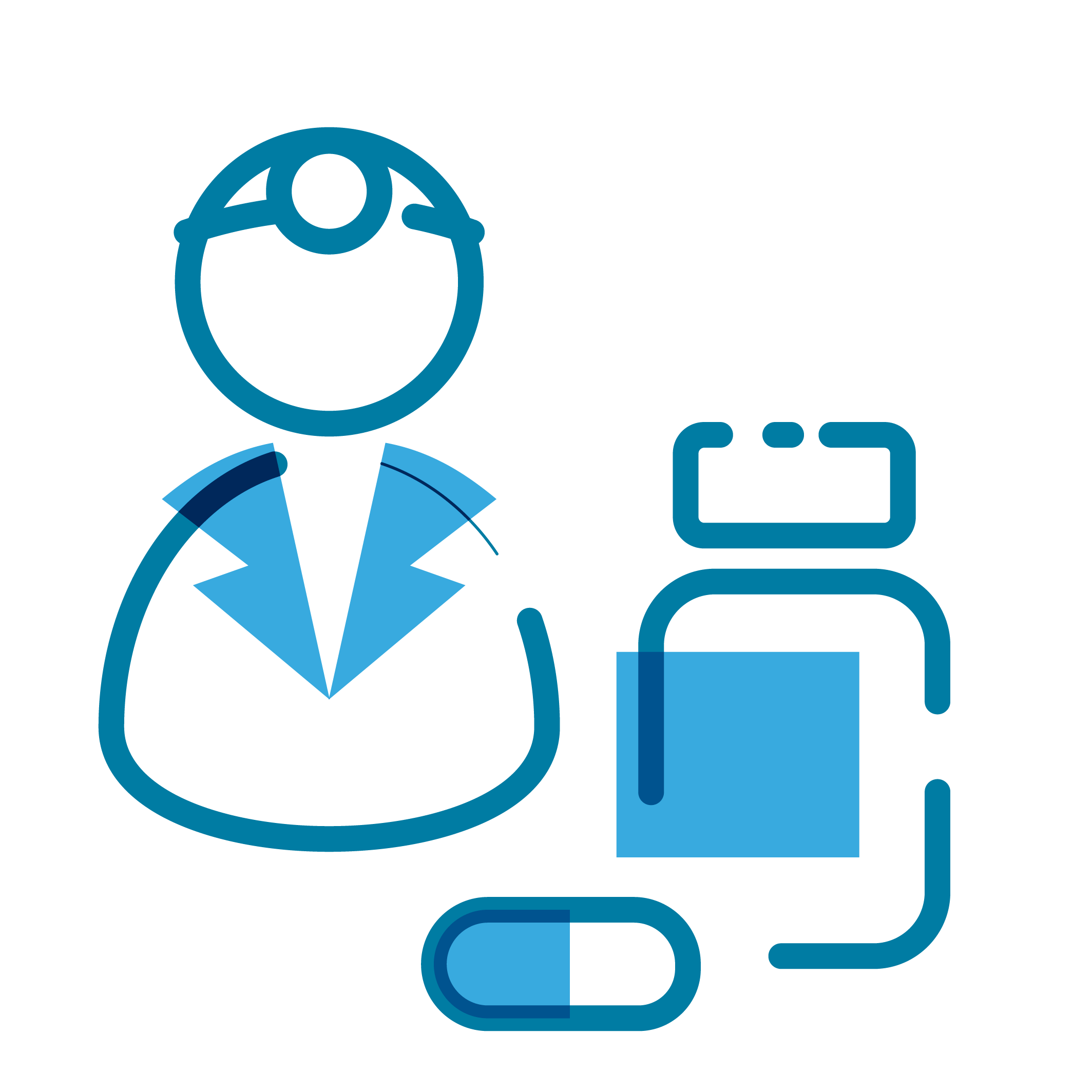 Consultas médicas y apoyo en medicinas
